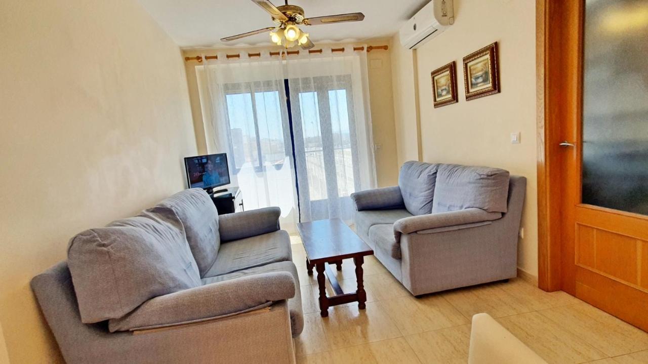 Ferienwohnung Mar Del Est Gandia - Alquiler Solo A Familias Playa de Gandia Exterior foto