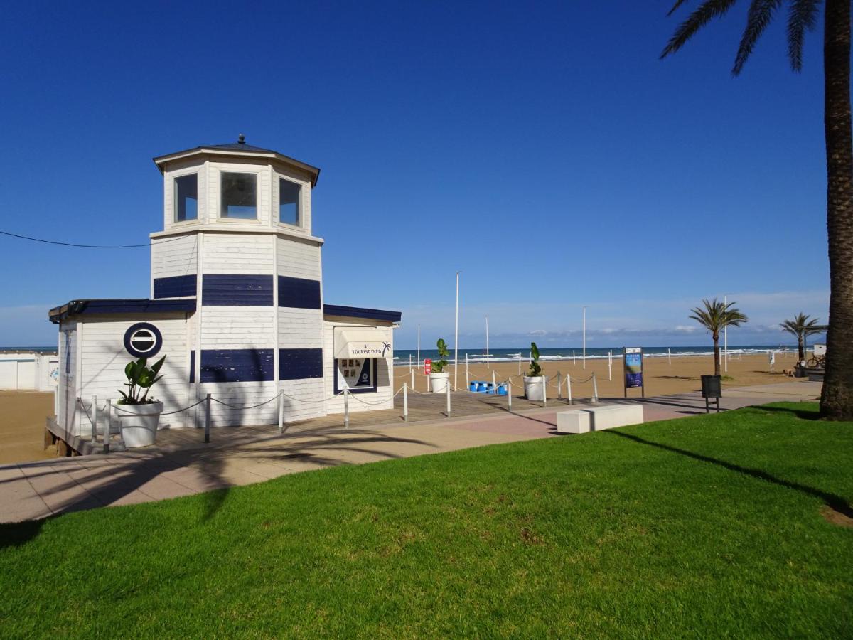 Ferienwohnung Mar Del Est Gandia - Alquiler Solo A Familias Playa de Gandia Exterior foto
