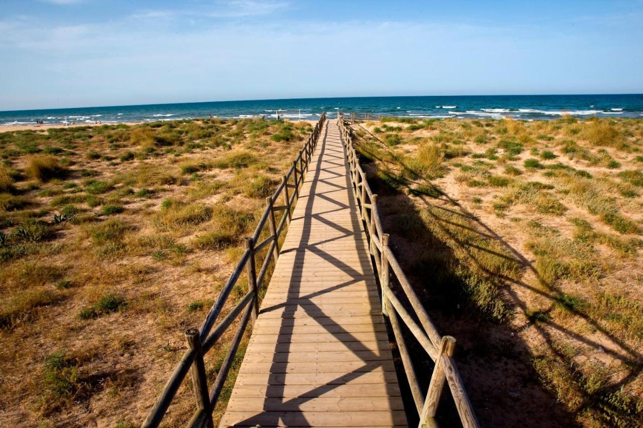 Ferienwohnung Mar Del Est Gandia - Alquiler Solo A Familias Playa de Gandia Exterior foto